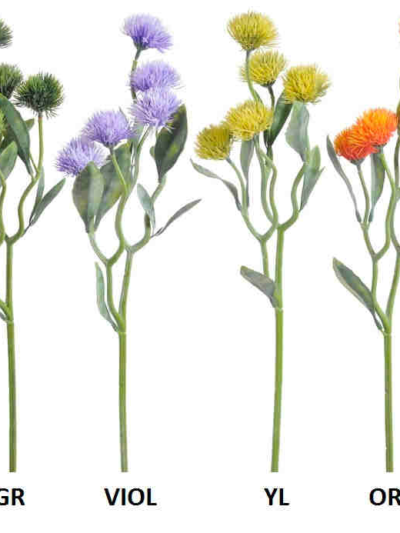 Bodliak -umelé kvety