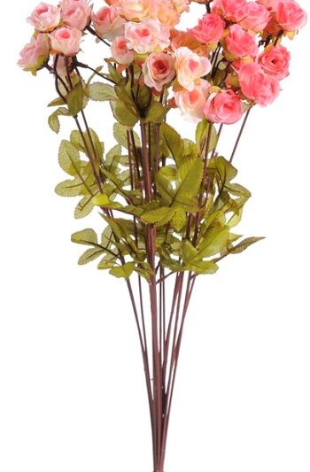 Miniruža kytica – umelé kvety