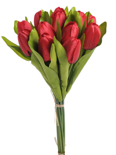 Tulipán kytica – umelé kvety
