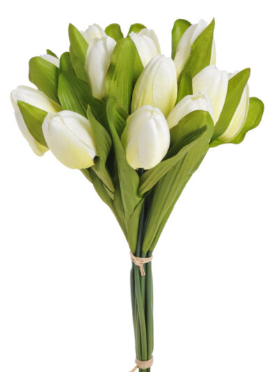 Tulipán kytica – umelé kvety