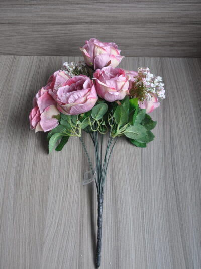 Ruža kytica – umelé kvety